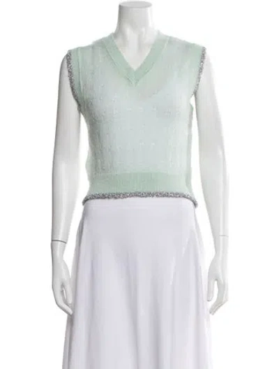 Pre-owned Simone Rocha V-neck Sweater In Multi