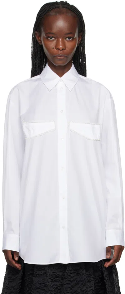Simone Rocha White Button Shirt