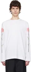 Simone Rocha Man White T-shirts & Tank Tops In White