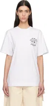 Simone Rocha Dim Sum Logo Print T-shirt In White