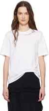 Simone Rocha Cotton T-shirt In White/optic White/cl