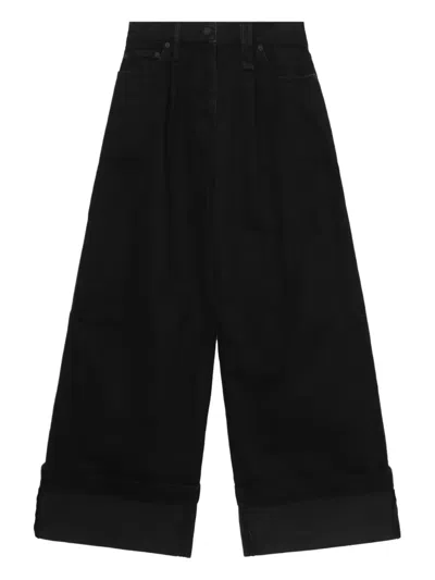 SIMONE ROCHA WIDE-LEG JEANS