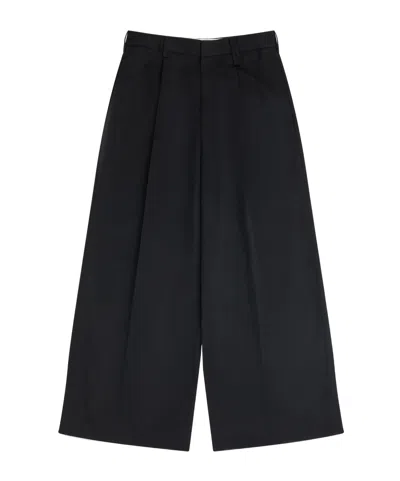 Simone Rocha Wide Leg Pants In Black