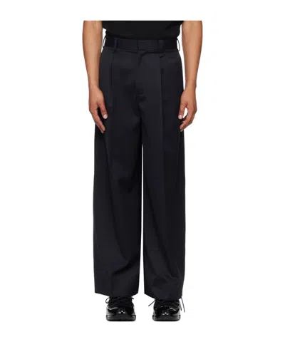 Simone Rocha Wide Leg Pants In Blue