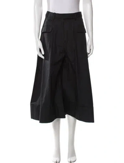 Pre-owned Simone Rocha Wide Leg Pants In Blue