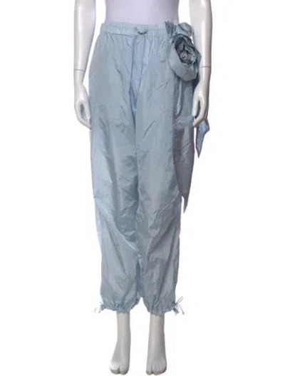 Pre-owned Simone Rocha Wide Leg Pants In Blue