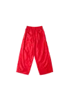 Simone Rocha Wide-legged Belted Track Pants In Red