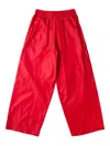 Simone Rocha Wide-leg Track Pants In Red