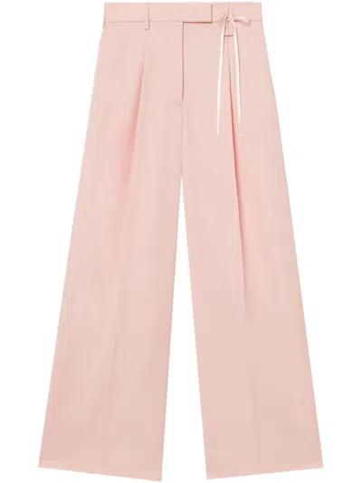 Simone Rocha Wide-leg Trousers In 粉色