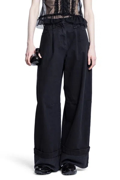 Simone Rocha Woman Black Jeans