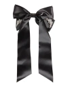 Simone Rocha Woman Hair Accessory Black Size - Textile Fibers