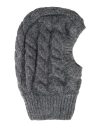 Simone Rocha Woman Hat Lead Size Onesize Alpaca Wool, Polyamide, Virgin Wool