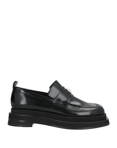 Simone Rocha Woman Loafers Black Size 7 Leather