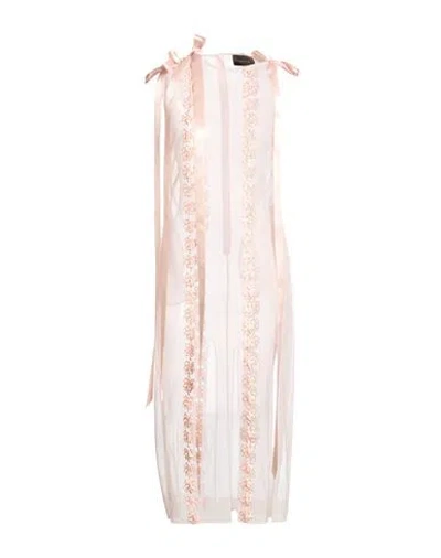Simone Rocha Woman Midi Dress Pink Size 2 Polyamide