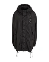 Simone Rocha Woman Overcoat & Trench Coat Black Size L Polyamide In Black