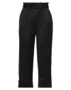 Simone Rocha Woman Pants Black Size 6 Polyester, Virgin Wool In Black