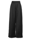 Simone Rocha Woman Pants Charcoal Size 6 Polyester, Virgin Wool In Black