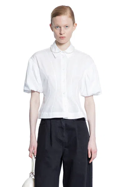 Simone Rocha Woman White Shirts