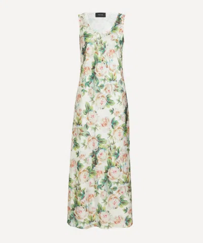 Simone Rocha Women's Rose Scoop Neck Camisole Dress