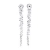 Simone Rocha Beaded Drop Earrings In Silver