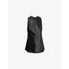 Simone Rocha Black Bow Halter Top In Black