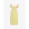 Simone Rocha Layered Balconette Midi Dress