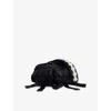 Simone Rocha Womens Black/pearl Bow Nylon Crossbody Bag In Black