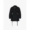 Simone Rocha Criss-cross Straps Jacket In Black