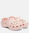 Simone Rocha X Crocs Embellished Platform Clogs In Pink