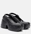 Simone Rocha X Crocs Embellished Platform Pumps In Black