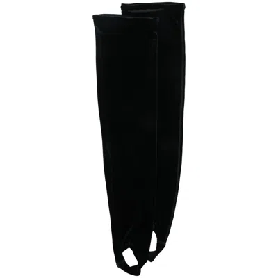 Simone Wild Black Socks