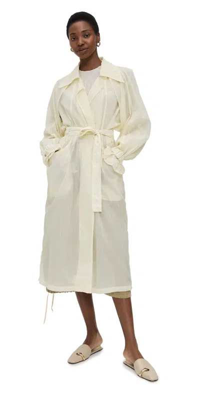 Simonett Translucent Trench Beige