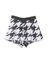 Simonetta Acetate Blend Bermudas In Black