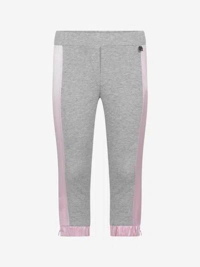 Simonetta Kids' & Pink Jersey Bottoms 12 Yrs Grey