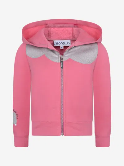 SIMONETTA SIMONETTA & SILVER ZIP UP TOP 3 YEARS PINK BY CHILDSPLAY CLOTHING