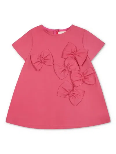 SIMONETTA BOW-DETAIL DRESS