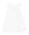 Simonetta Bow-detail Dress In White