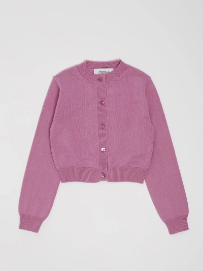 Simonetta Kids' Cardigan Cardigan In Rosa