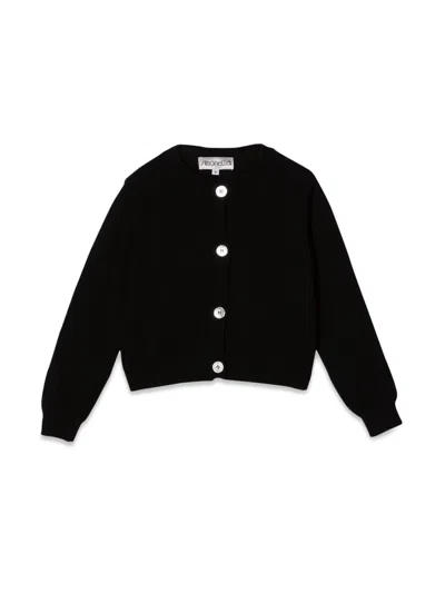 Simonetta Cardigan In Lana In Black