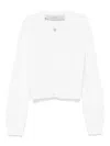 Simonetta Cashmere Cardigan In White