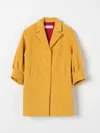 SIMONETTA COAT SIMONETTA KIDS COLOR OCHER,G03810086