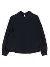 Simonetta Crepe Blouse In Blue