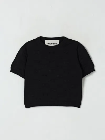 Simonetta Kids' Kleid  Kinder Farbe Schwarz