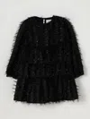 Simonetta Dress  Kids Color Black In Black