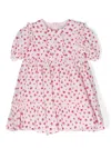 Simonetta Rose-print Dress In Pink