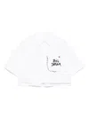 Simonetta Embroidered Shirt In White