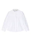 Simonetta Gathered Blouse In White