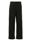 Simonetta Heart-embellished Trousers In Black