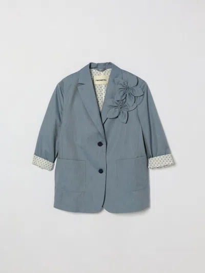 Simonetta Kids' ジャケット  ボーイ カラー ブルー In Blue