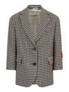 Simonetta Jacket With Application In Gray